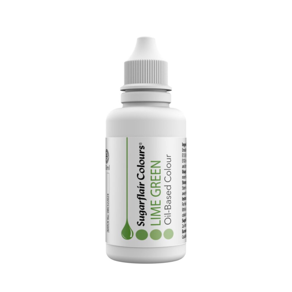Sugarflair Oil Based Colour Lime Green 30 ml
