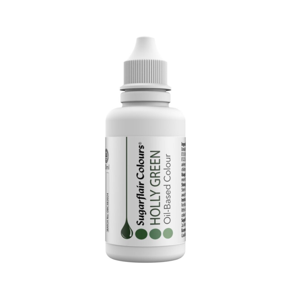Sugarflair Oil Based Colour Holly Green 30 ml