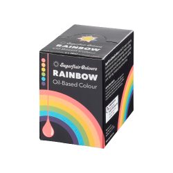 Sugarflair Oil Based Colour Rainbow set van 6