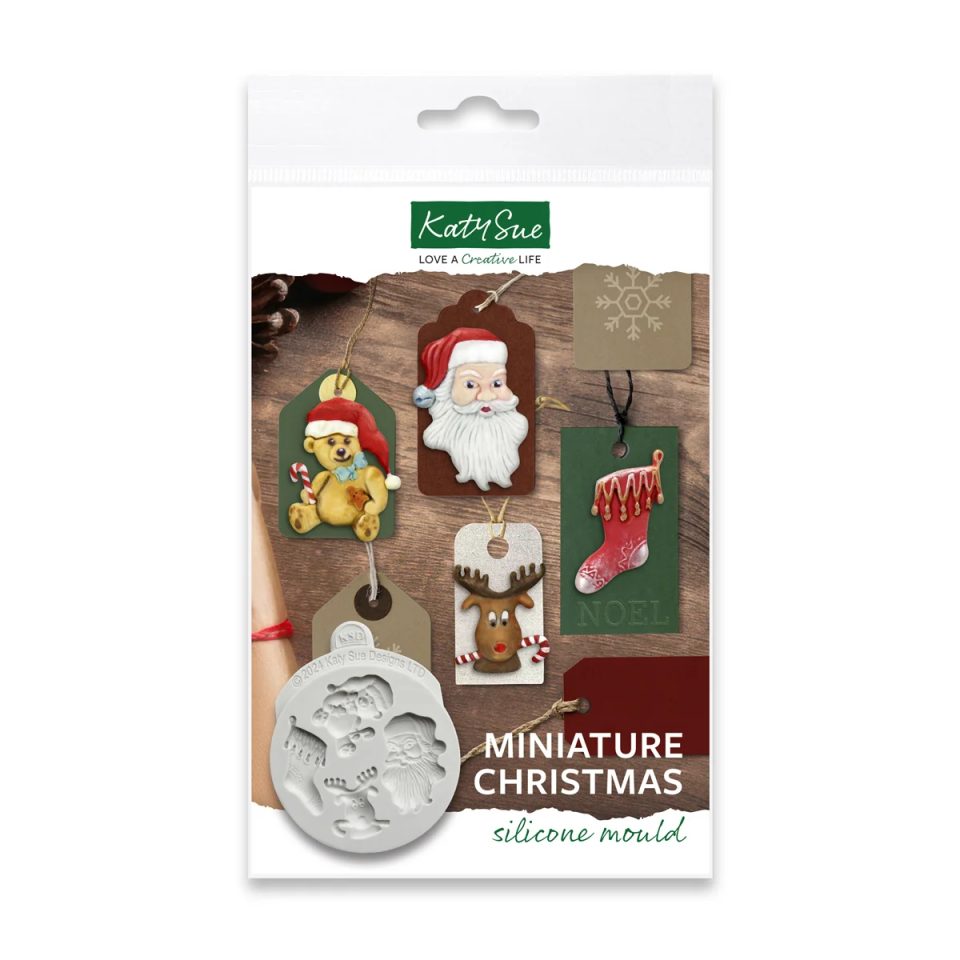 Katy Sue siliconen mal Miniature Christmas
