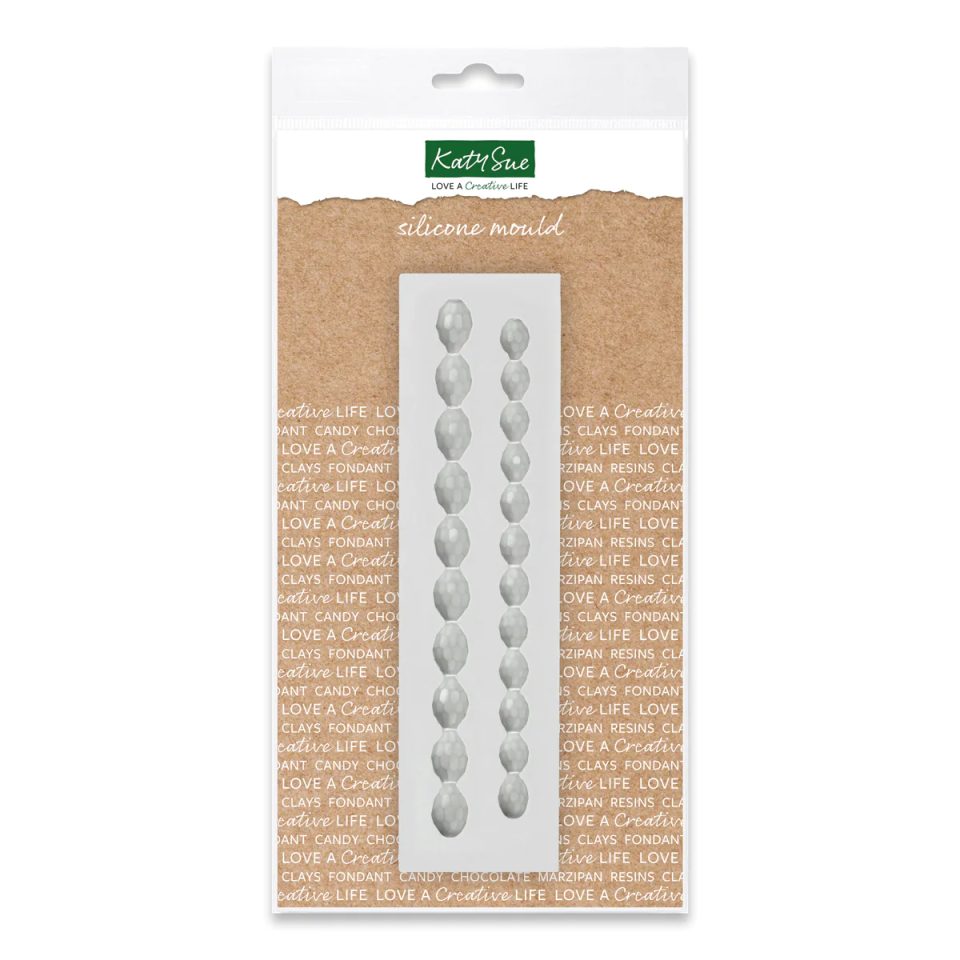 Katy Sue siliconen mal Faceted Beads