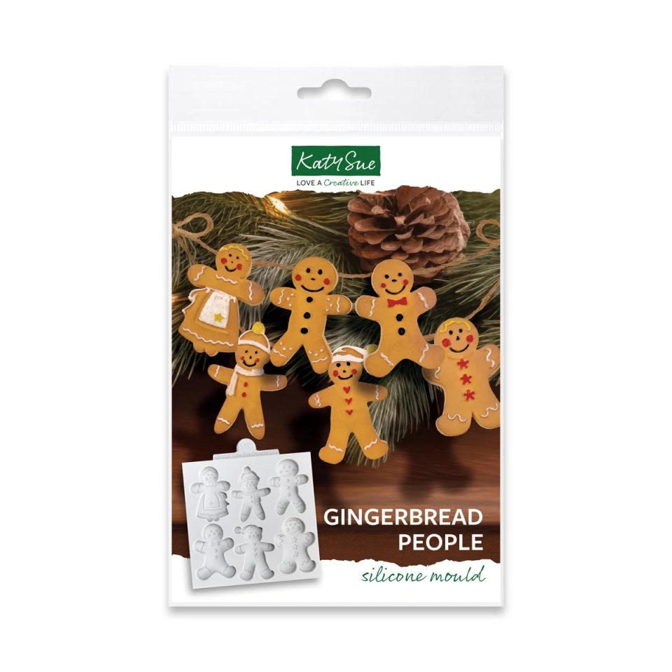Katy Sue siliconen mal Gingerbread People