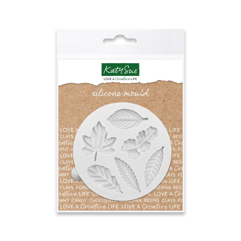 Katy Sue siliconen mal Miniature Leaf Selection