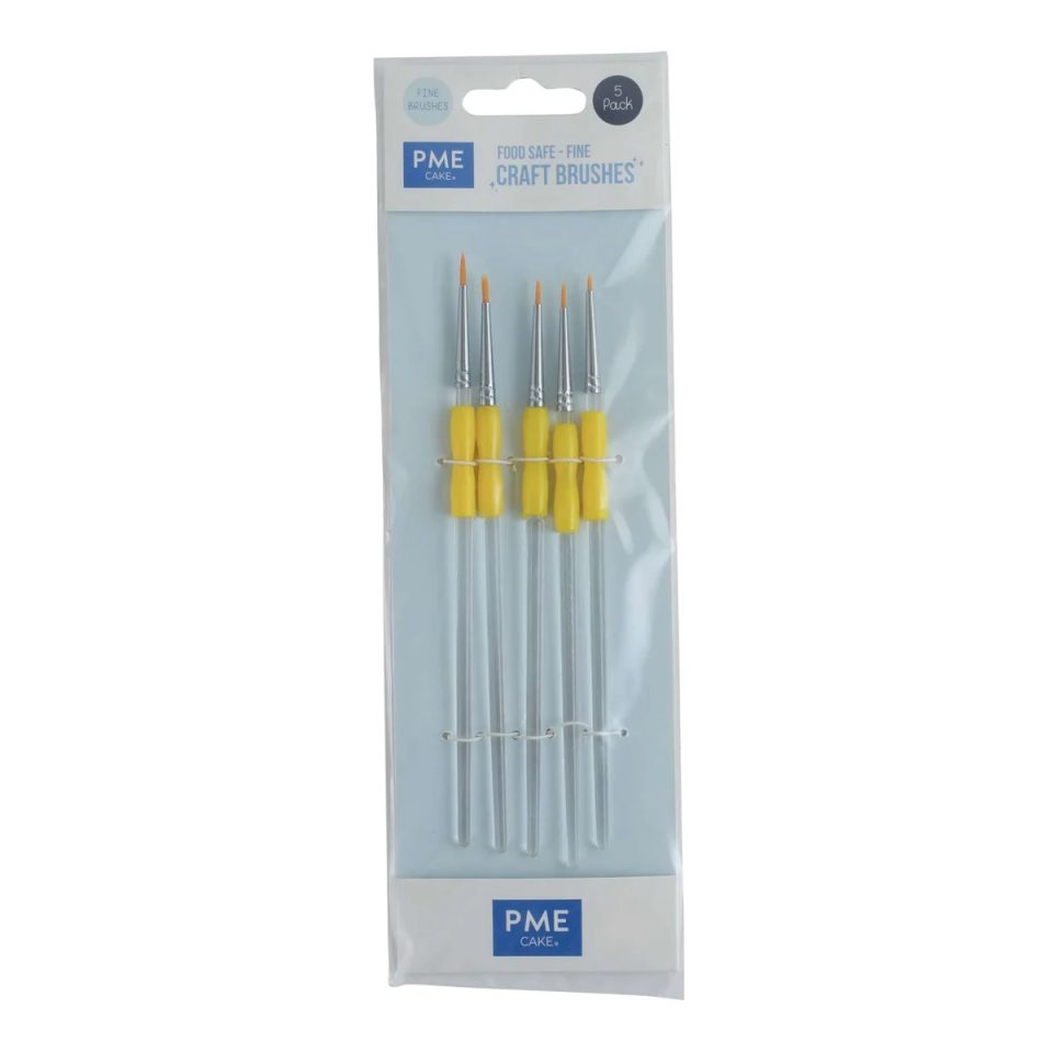 PME Fine Craft Brushes set van 5