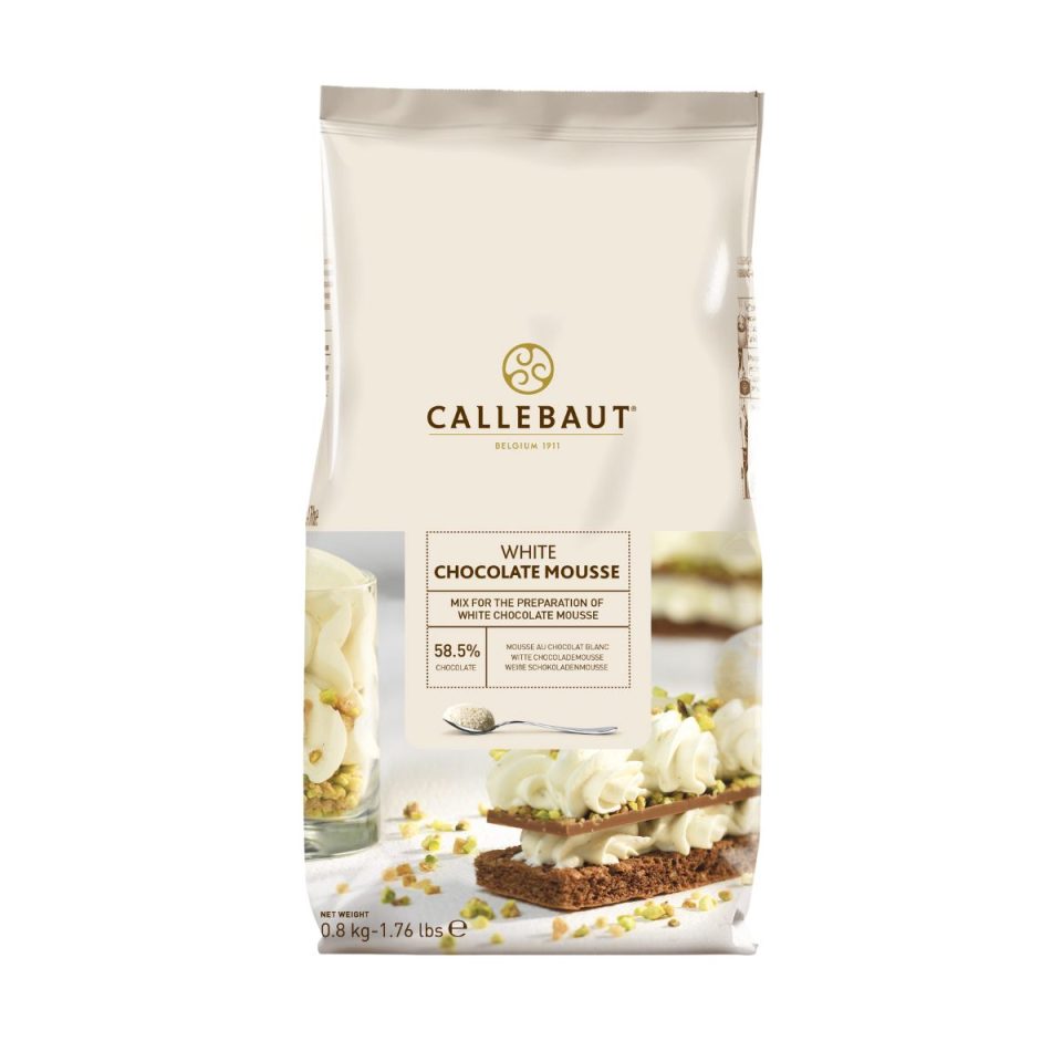 Callebaut Chocolate Mousse White 800 g
