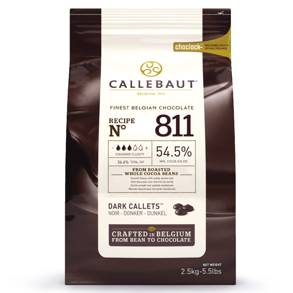 Callebaut Chocolate Callets Dark 2,5 kg
