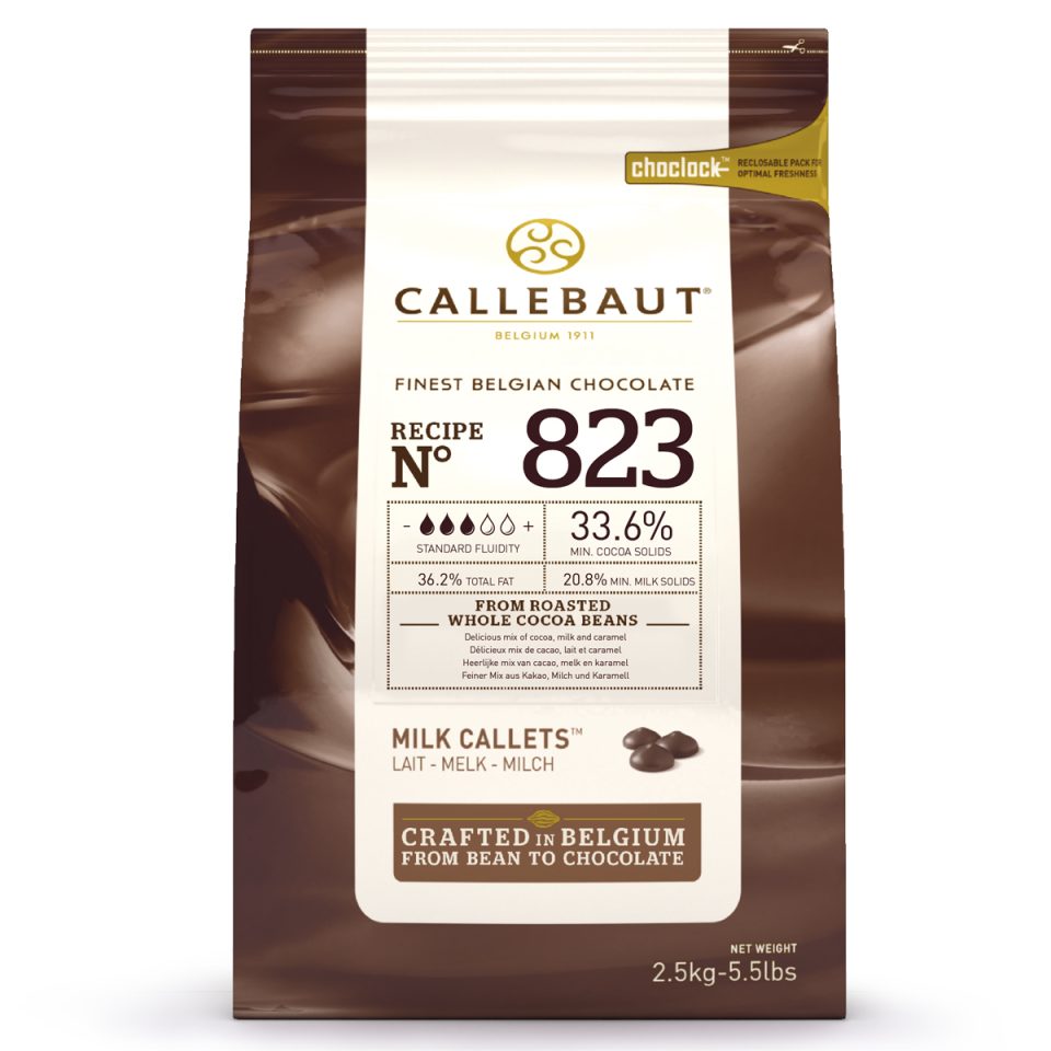 Callebaut Chocolate Callets Milk 2,5 kg