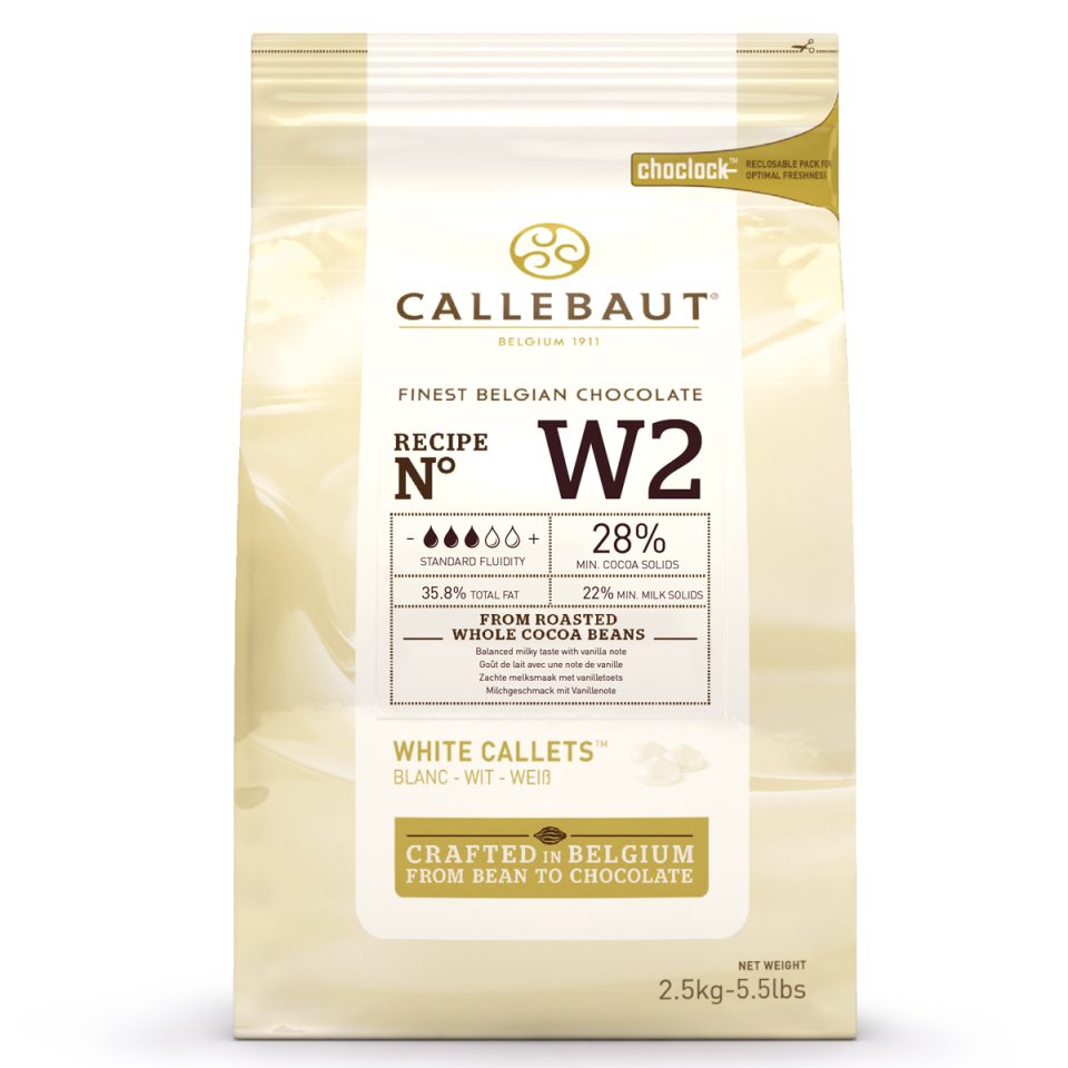 Callebaut Chocolate Callets White 2,5 kg
