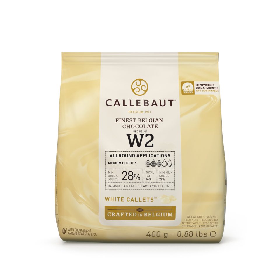 Callebaut Chocolate Callets White 400 g