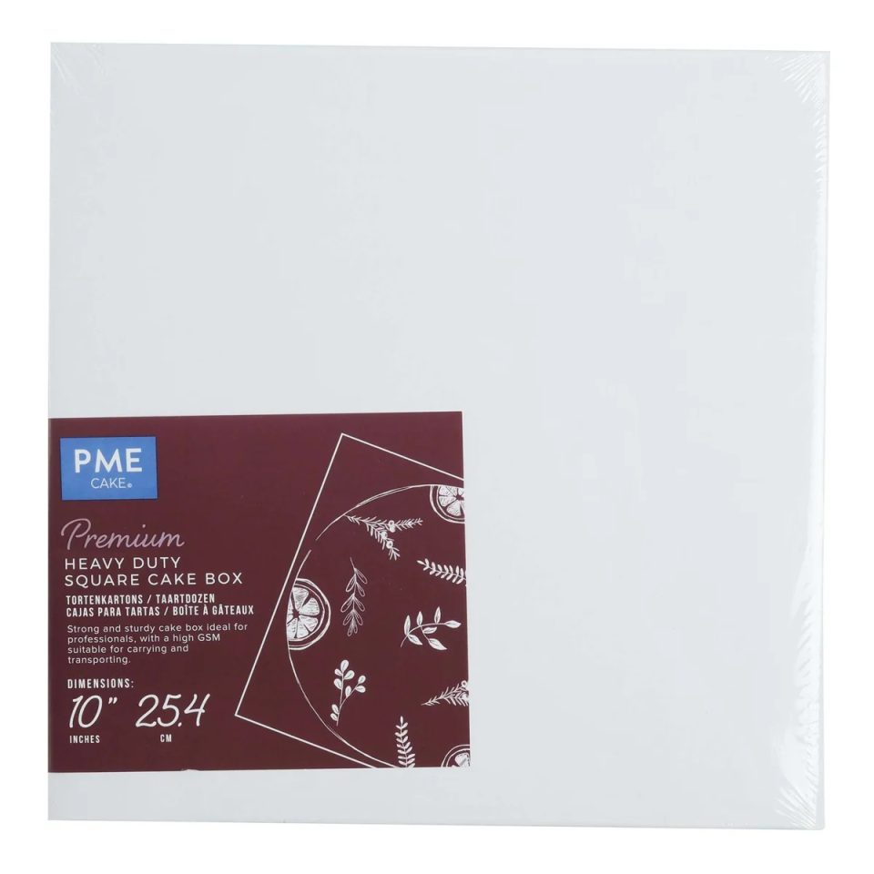 PME taartdoos 25x25x15 cm