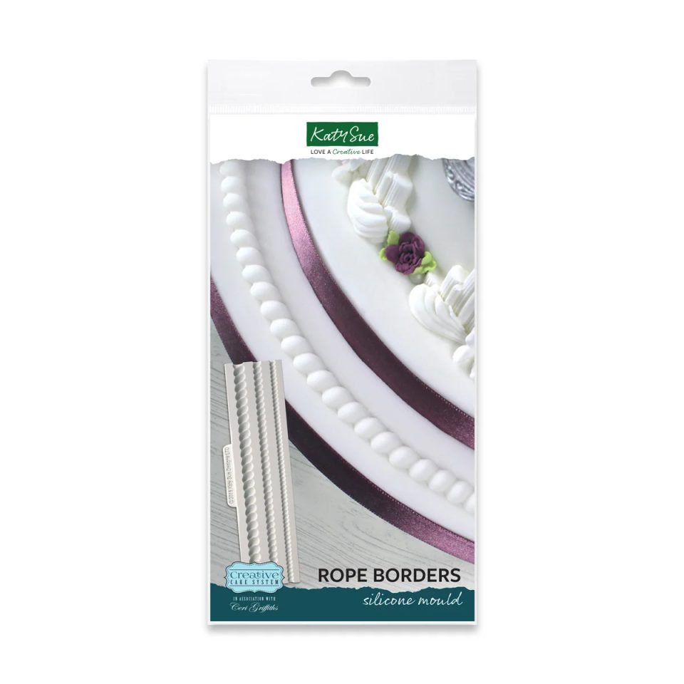 Katy Sue siliconen mal Cake System Rope Border