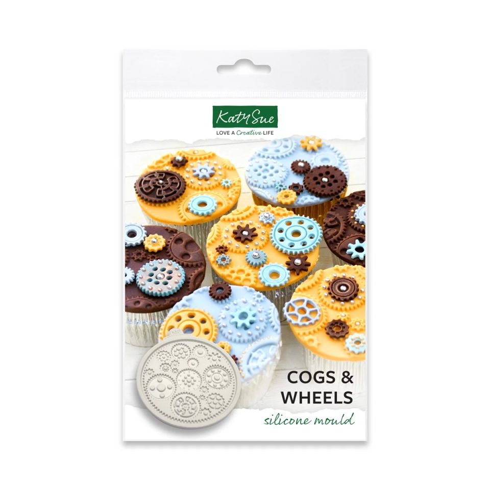 Katy Sue siliconen mal Cogs & Wheels