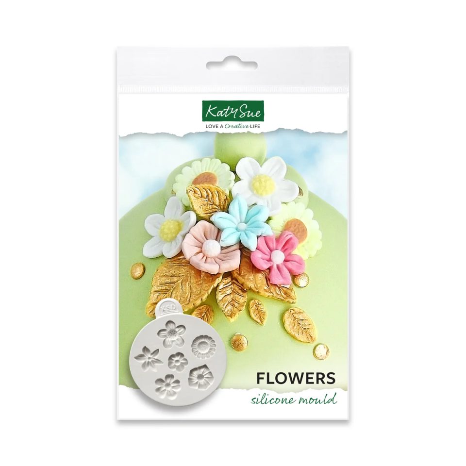 Katy Sue siliconen mal Flowers