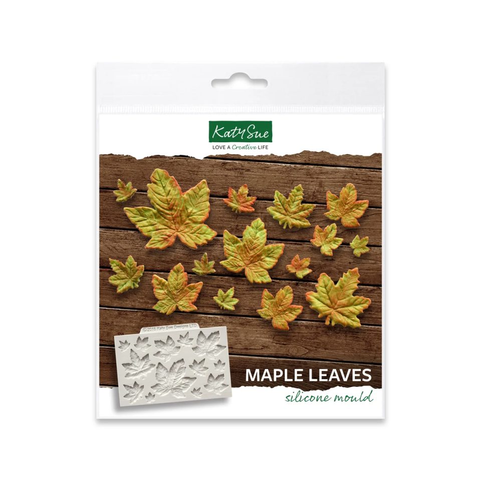 Katy Sue siliconen mal Maple Leaves