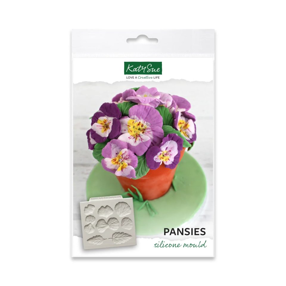 Katy Sue siliconen mal Pansies
