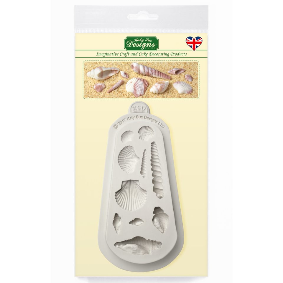 Katy Sue siliconen mal Seashells