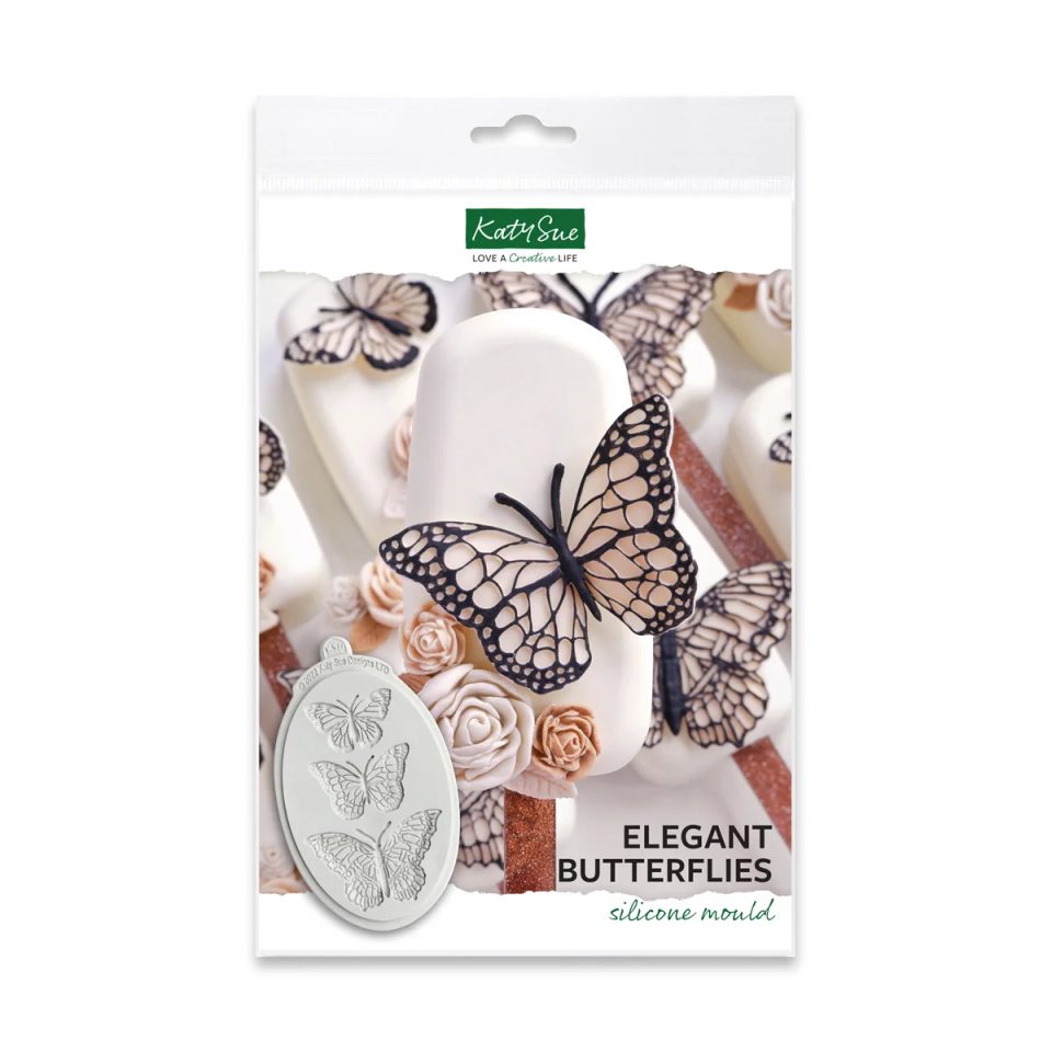Katy Sue siliconen mal Elegant Butterflies