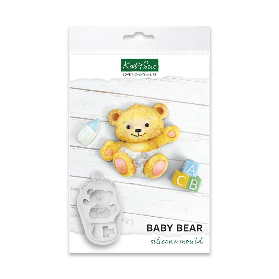 Katy Sue siliconen mal Baby Bear and Bottle
