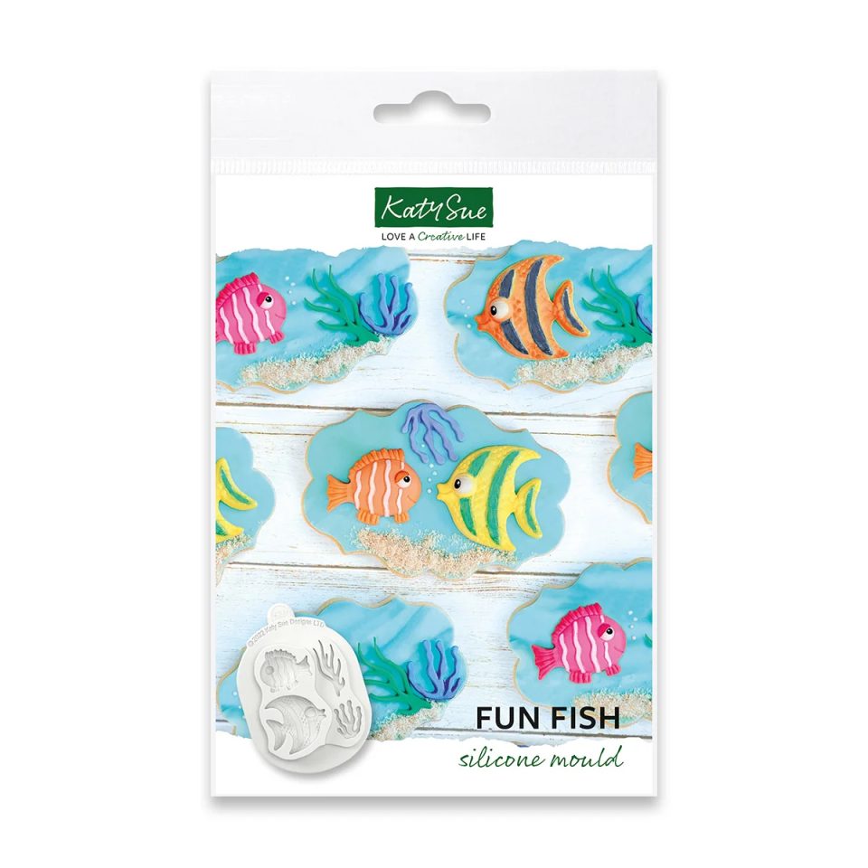 Katy Sue siliconen mal Fun Fish