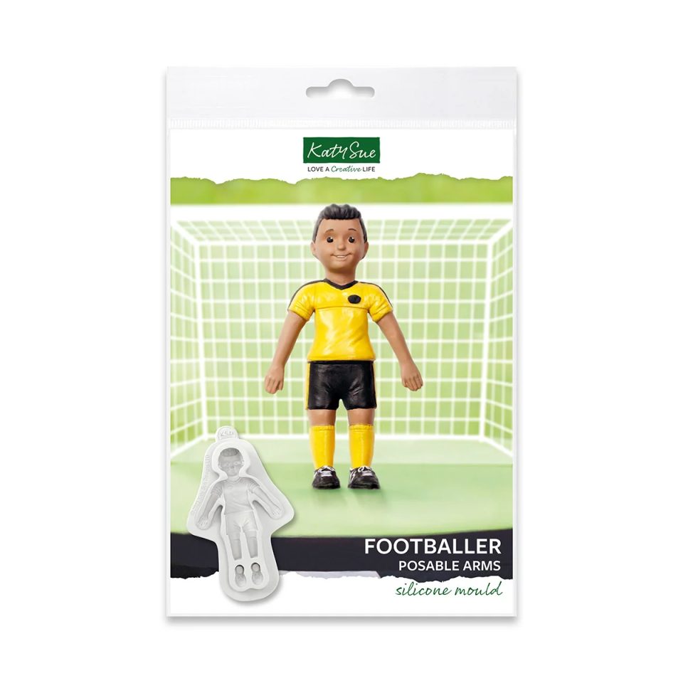 Katy Sue siliconen mal Footballer