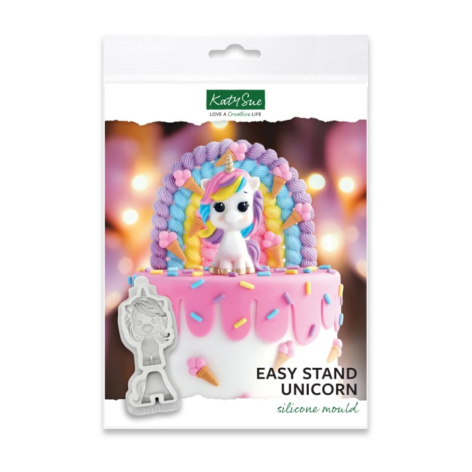 Katy Sue siliconen mal Easy Stand Unicorn