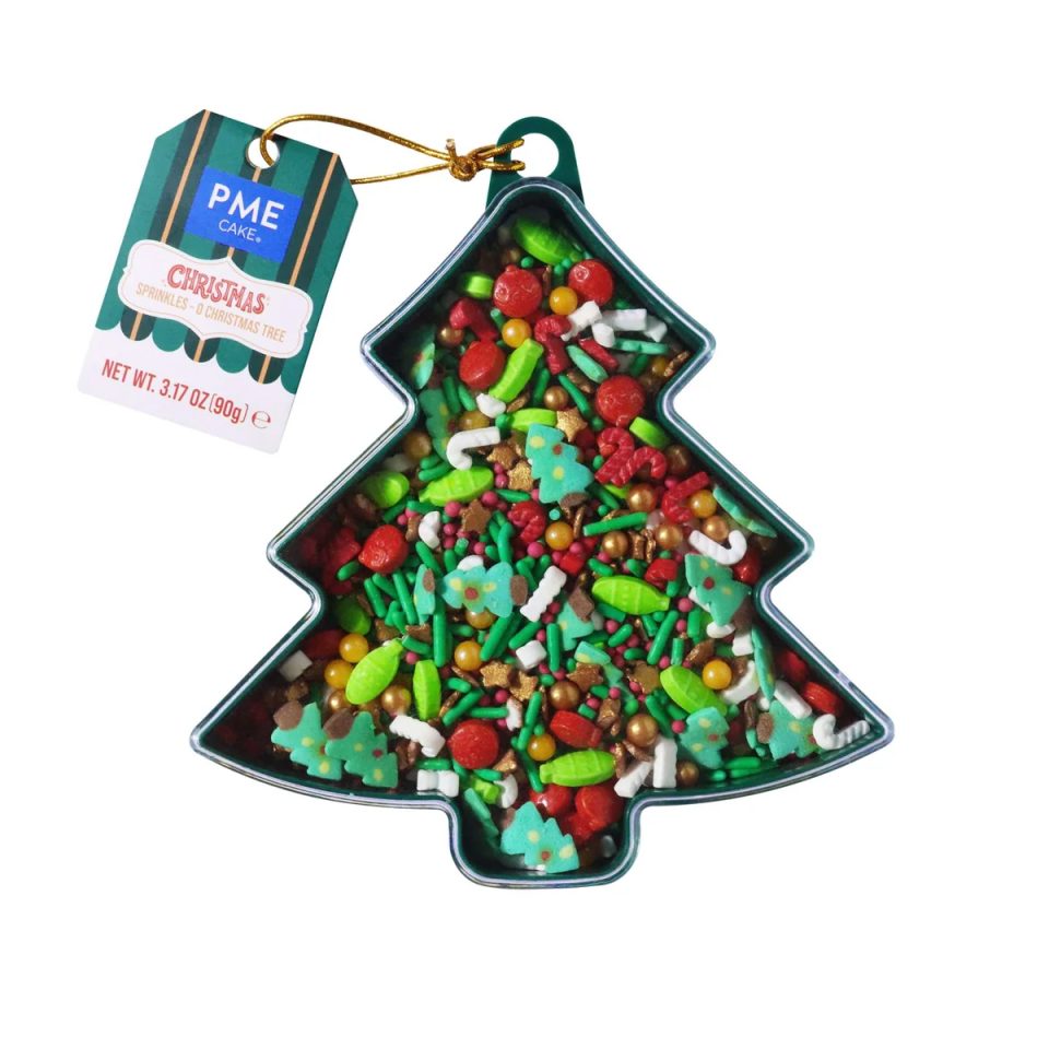 PME Christmas Sprinkles Mix Oh Christmas Tree 90 g