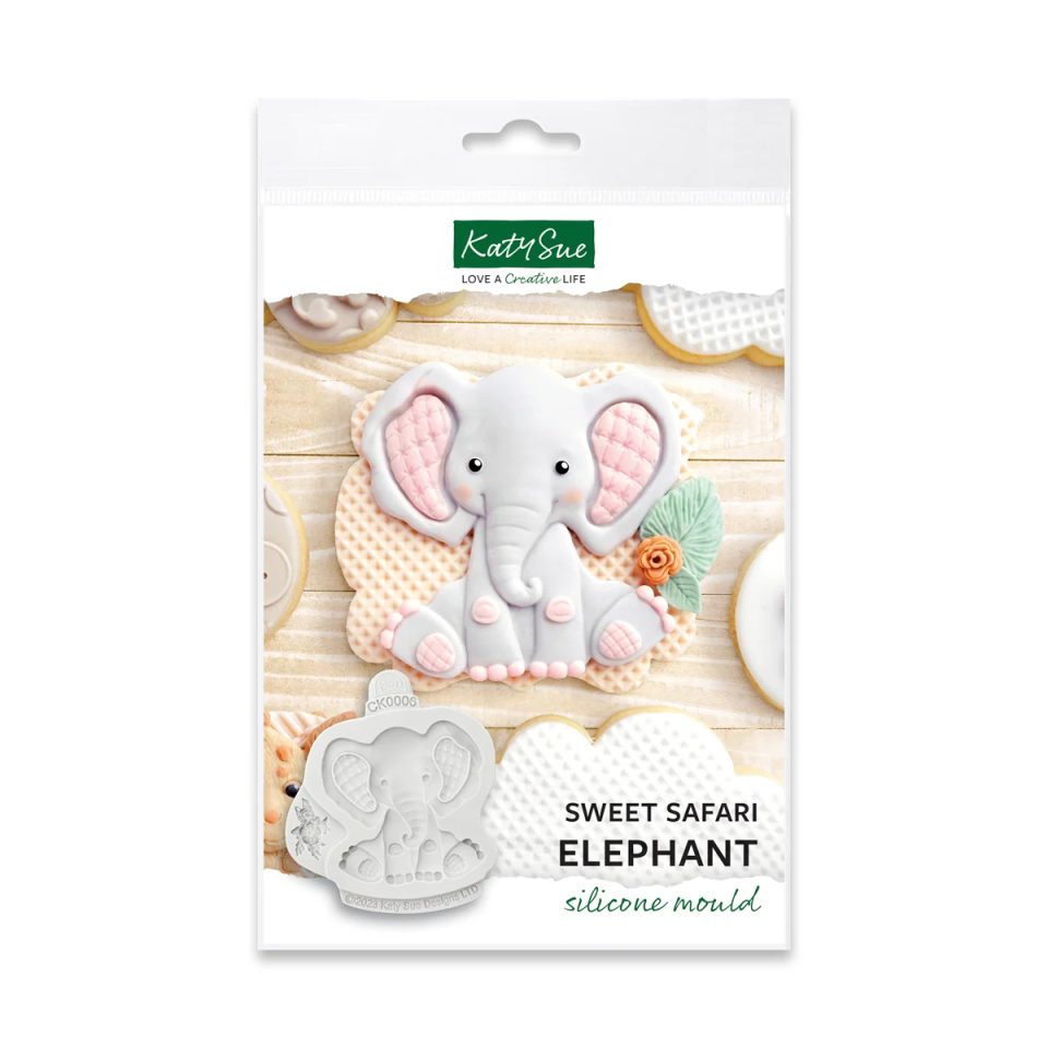 Katy Sue siliconen mal Sweet Safari Elephant