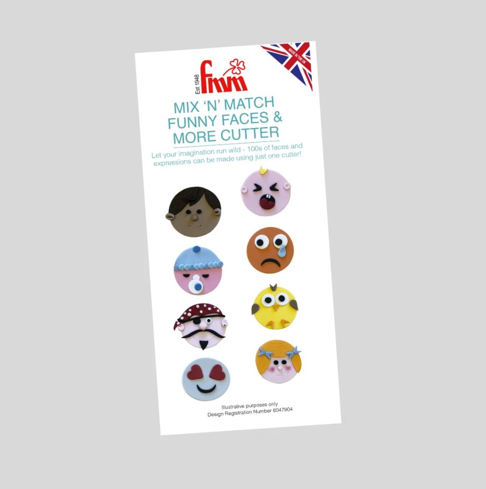 FMM uitsteker Mix & Match Funny Faces & More