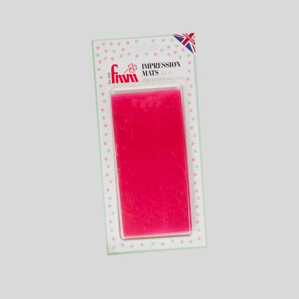 FMM Impression Mats Filigree Lace and Lace Motif set van 2