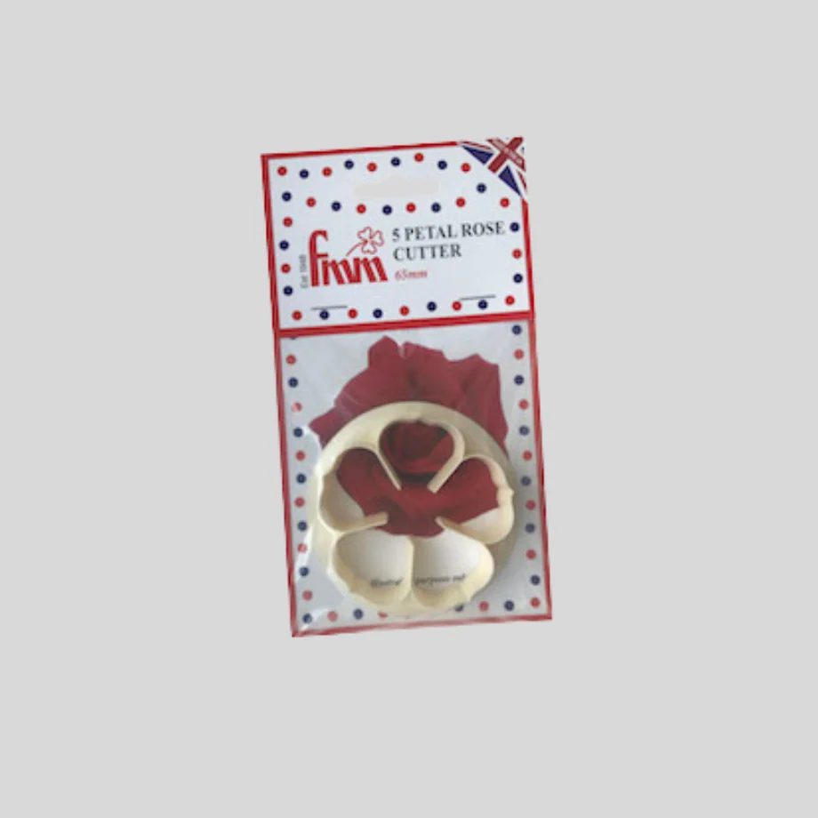 FMM uitsteker 5 Petal Rose 65 mm