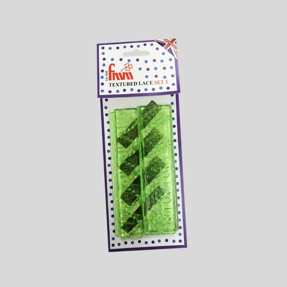 FMM uitsteker Textured Lace set #3