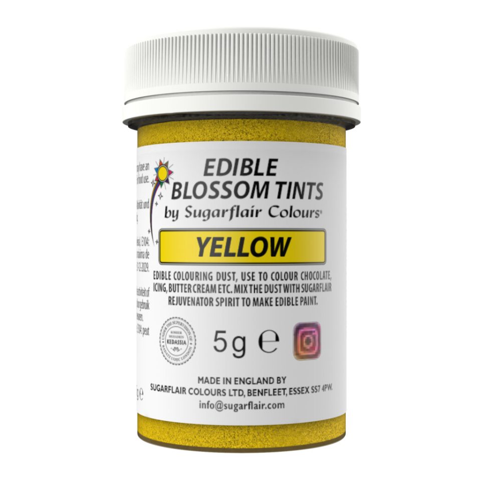 Sugarflair Blossom Tint Dust Yellow 5 g