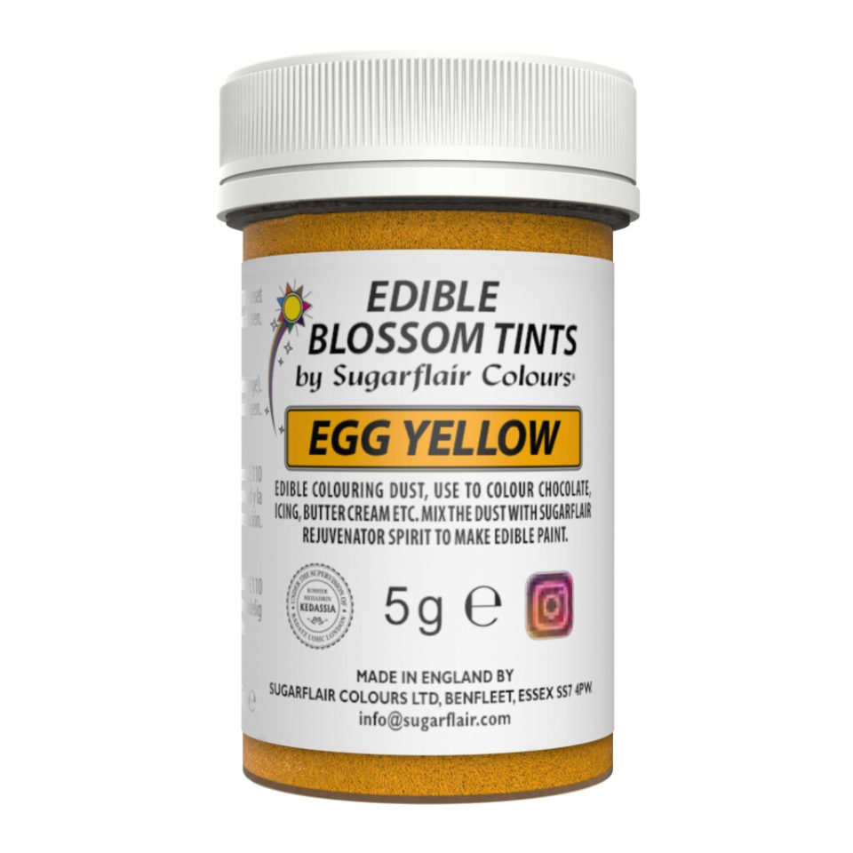 Sugarflair Blossom Tint Dust Egg Yellow 5 g