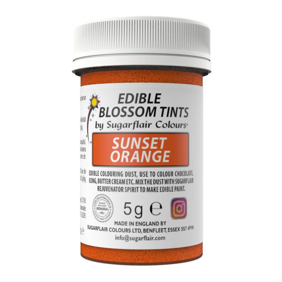 Sugarflair Blossom Tint Dust Sunset Orange 5 g