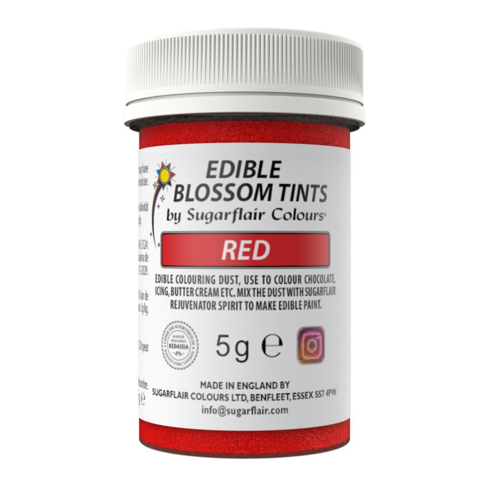 Sugarflair Blossom Tint Dust Red 5 g