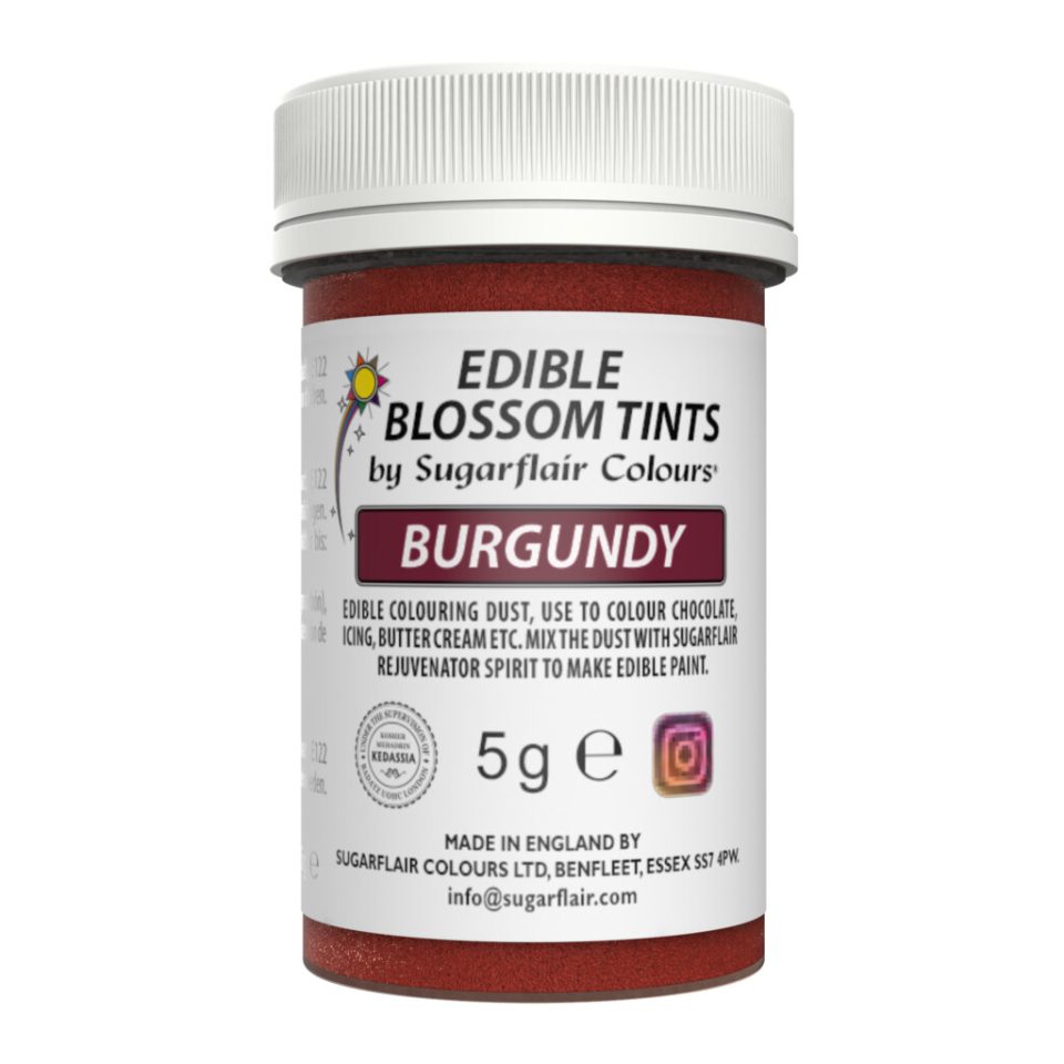 Sugarflair Blossom Tint Dust Burgundy 5 g