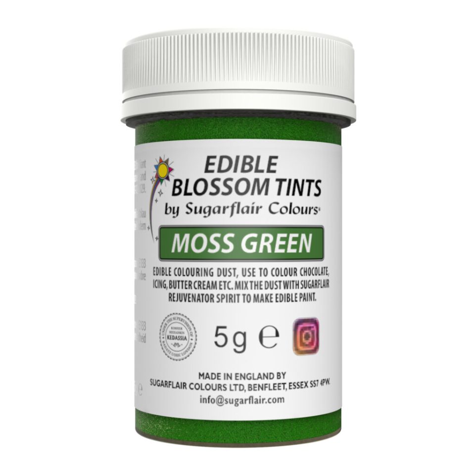 Sugarflair Blossom Tint Dust Moss Green 5 g