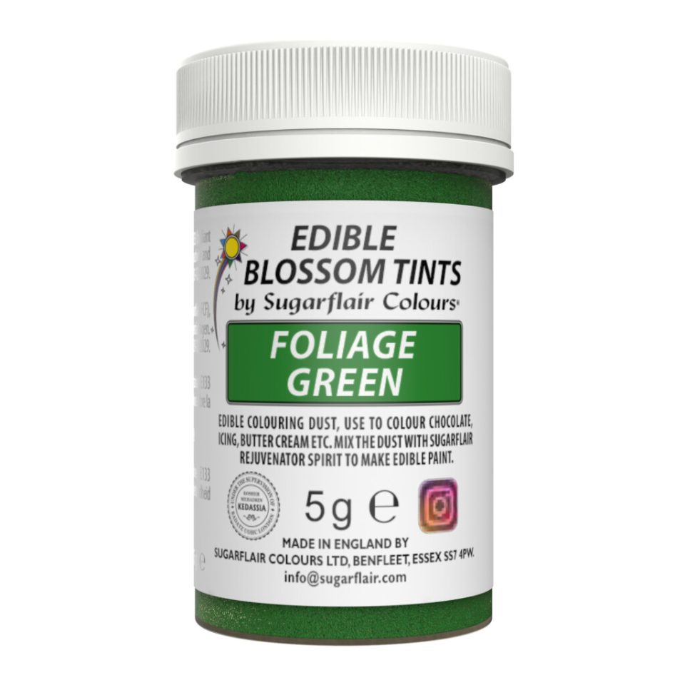 Sugarflair Blossom Tint Dust Foliage Green 5 g