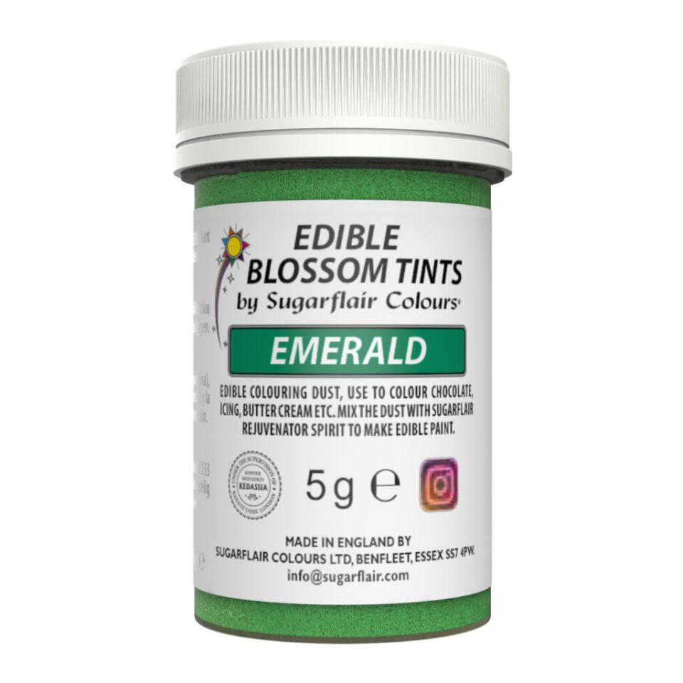 Sugarflair Blossom Tint Dust Emerald 5 g