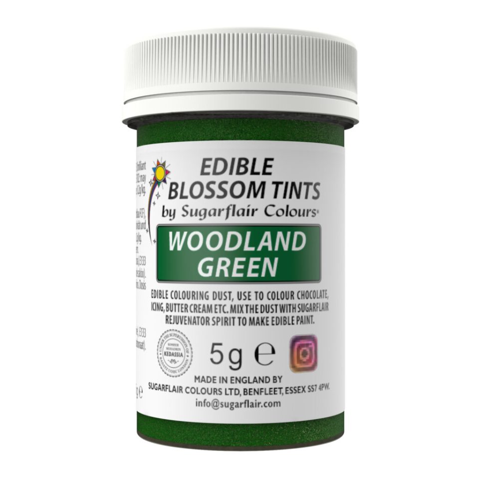 Sugarflair Blossom Tint Dust Woodland Green 5 g