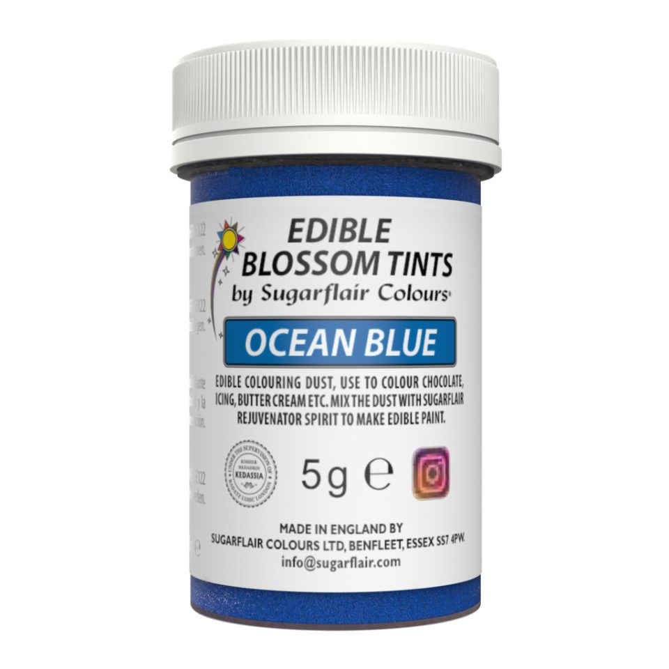 Sugarflair Blossom Tint Dust Ocean Blue 5 g