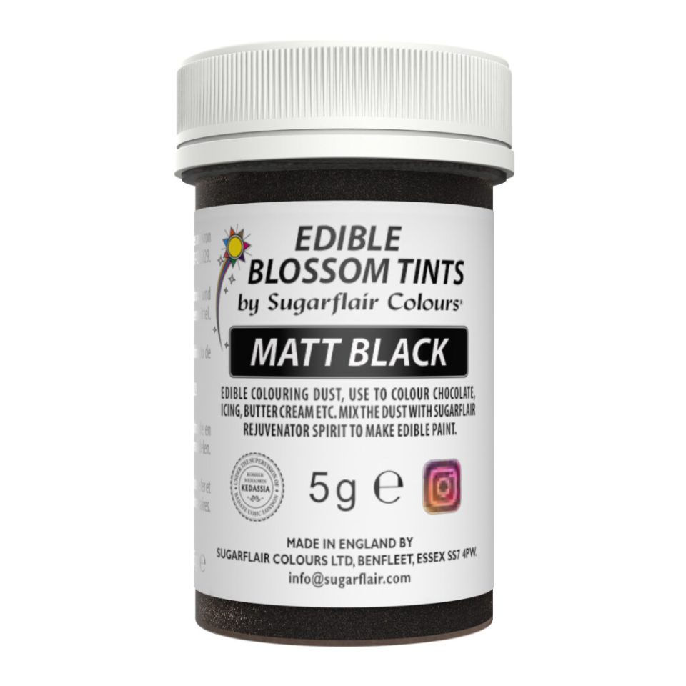 Sugarflair Blossom Tint Dust Matt Black 5 g