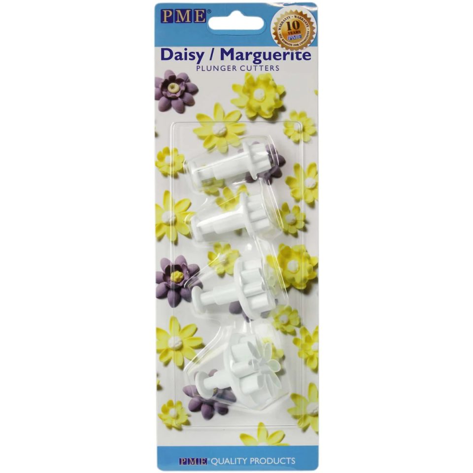 PME uitsteker met uitwerper Daisy Marguerite set van 4