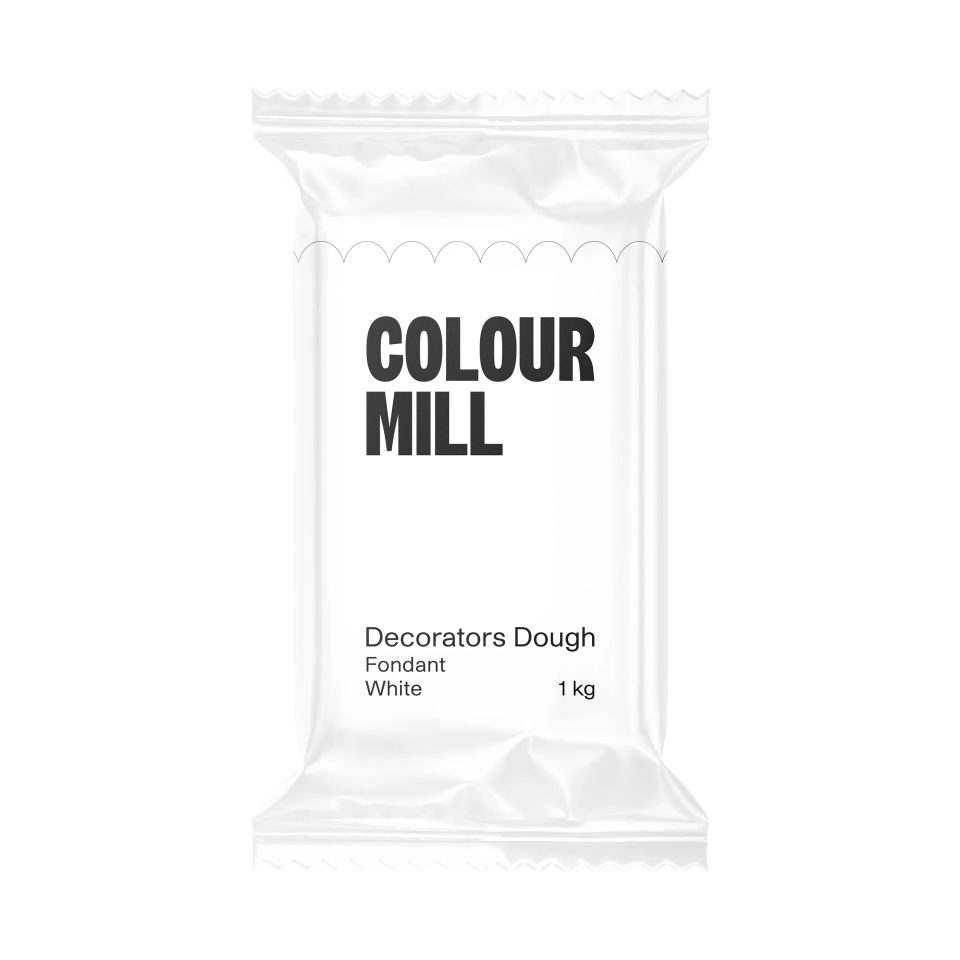 Colour Mill Sugar Paste Decorators Dough White 1 kg