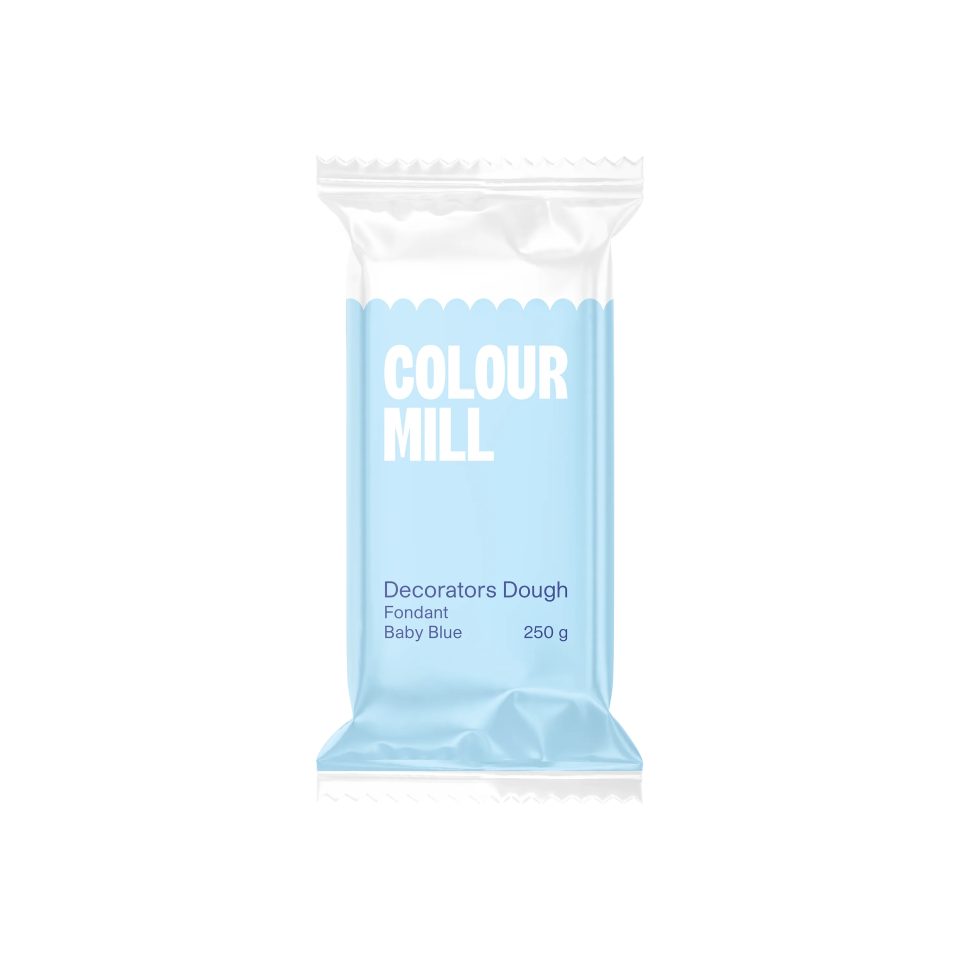 Colour Mill Sugar Paste Decorators Dough Baby Blue 250 g