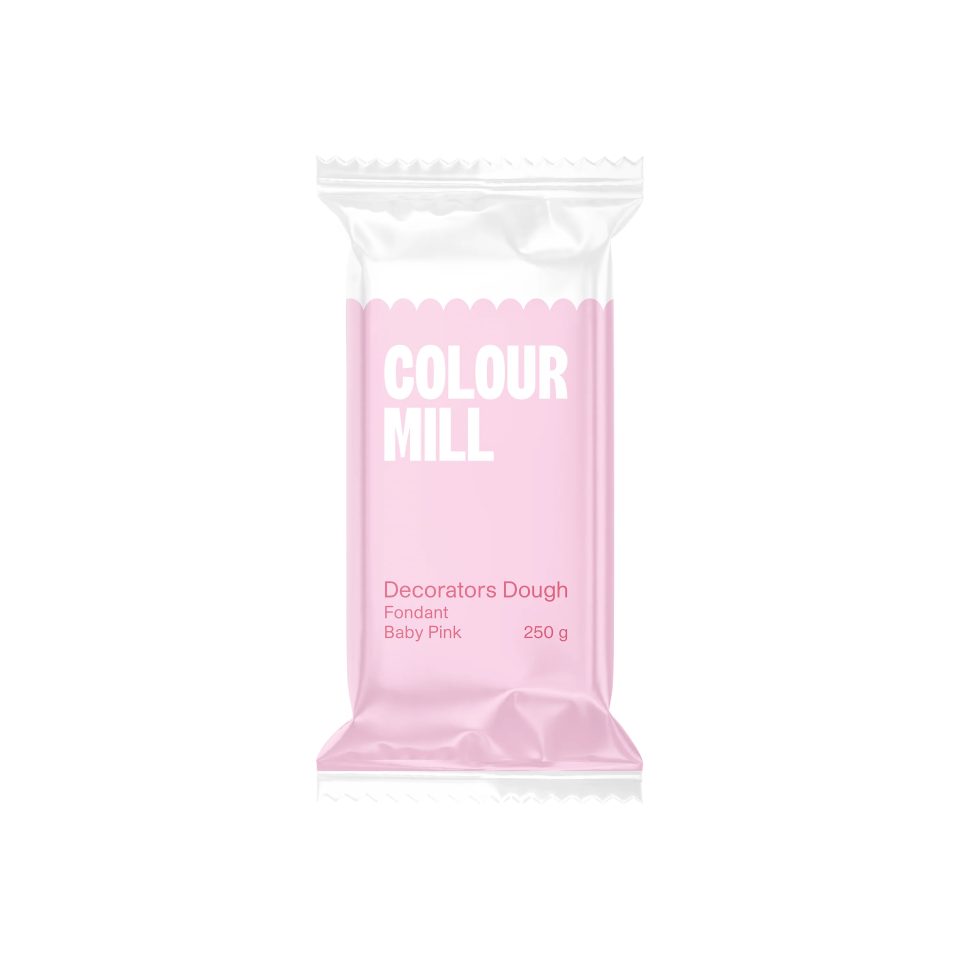 Colour Mill Sugar Paste Decorators Dough Baby Pink 250 g