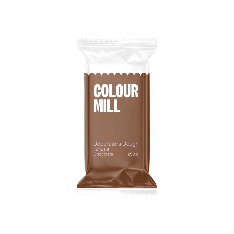 Colour Mill Sugar Paste Decorators Dough Chocolate 250 g