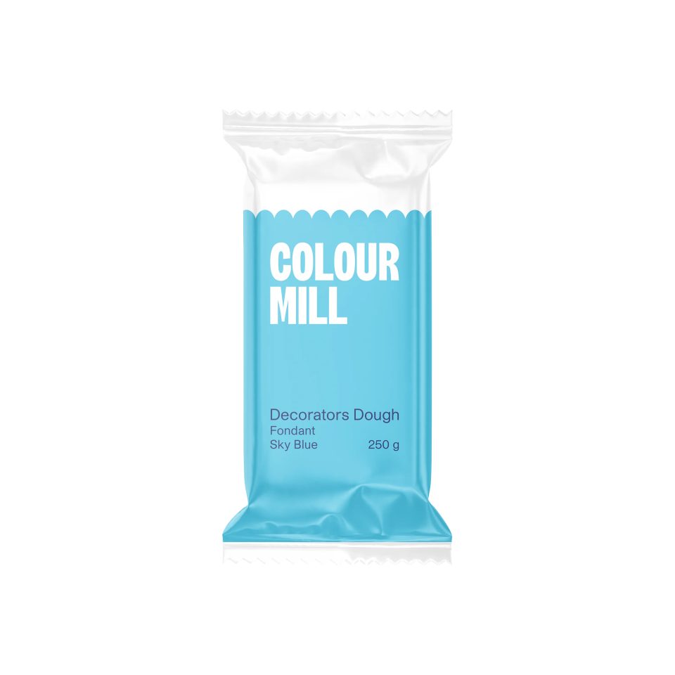 Colour Mill Sugar Paste Decorators Dough Sky Blue 250 g
