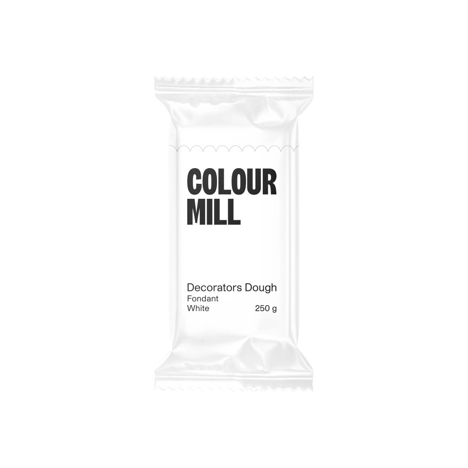 Colour Mill Sugar Paste Decorators Dough White 250 g