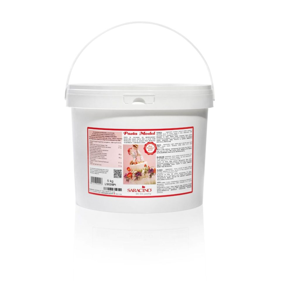 Saracino modelleerpasta White 5 kg